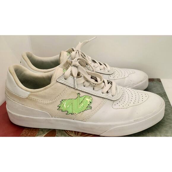 NB Numeric 272 Frankly 272 New Balance Skater White Green Villani Clean Size 8.5 main image 12